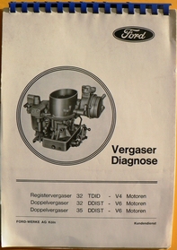 Werkstatthandbuch Vergaser-Diagnose, 32 TDID, 32 DDIST, 35 DDIST