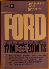 Ford 17M / 20M Gefahren und geprft