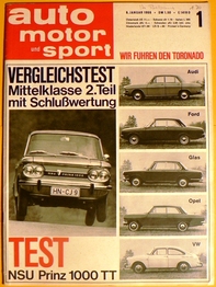 auto motor und sport, Heft 1, 8.Jan.1966